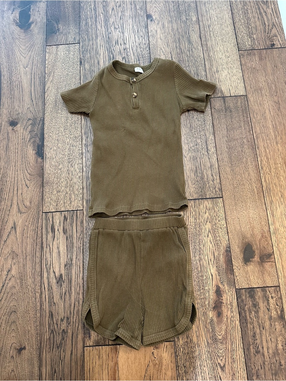Kids matching short set